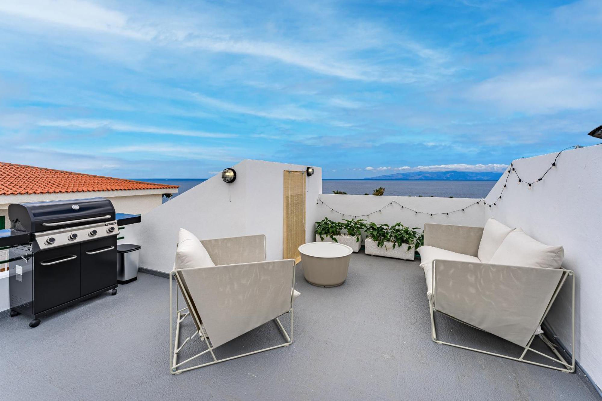 Ferienwohnung 2Bdr Ocean View & Large Private Terrace In Puerto De Santiago Puerto de Santiago  Exterior foto